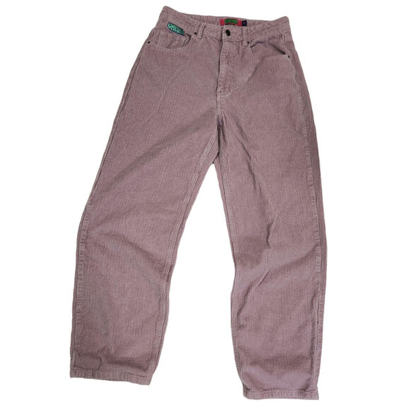 Empyre Tori wide leg corduroy size 7 in seafog - purple-pink - Picture 1 of 6